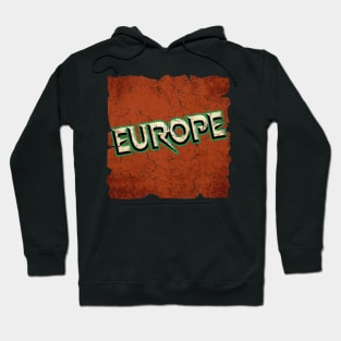 Europe vintage rock Hoodie